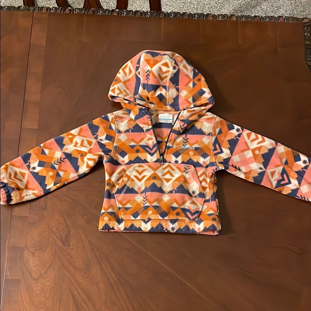 Geometric Patterned Hoodie